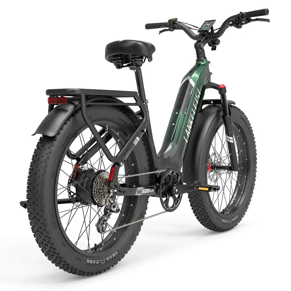 Lankeleisi MG600 Plus Version 2025 Vélo Tout Terrain SUV 26" Fat Bike 960Wh avec Capteur Commutable Batterie 48V 20Ah