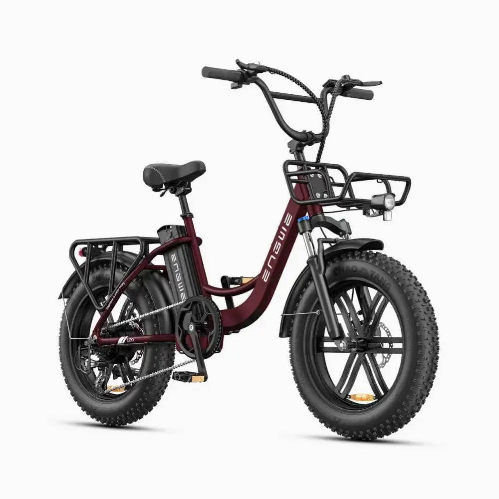 Engwe L20 BOOST 250W 20" Fat Bike 624Wh Vélo électrique à cadre bas avec Capteur de Couple Batterie 48V 13Ah