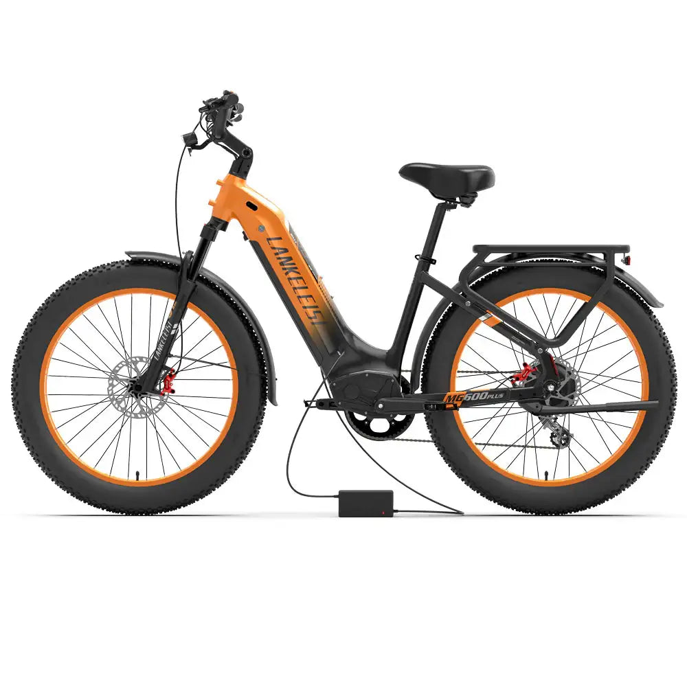 Lankeleisi MG600 Plus Version 2025 Vélo Tout Terrain SUV 26" Fat Bike 960Wh avec Capteur Commutable Batterie 48V 20Ah