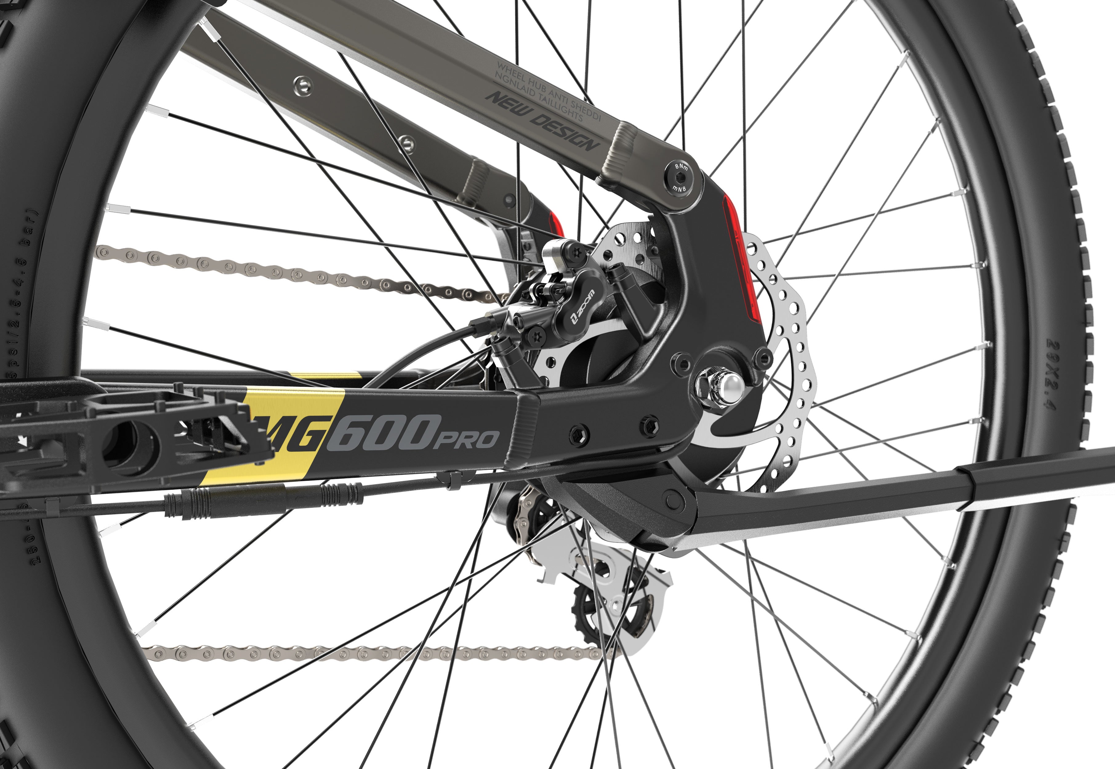 Lankeleisi MG600 Pro 250W VTT électrique de trail 29