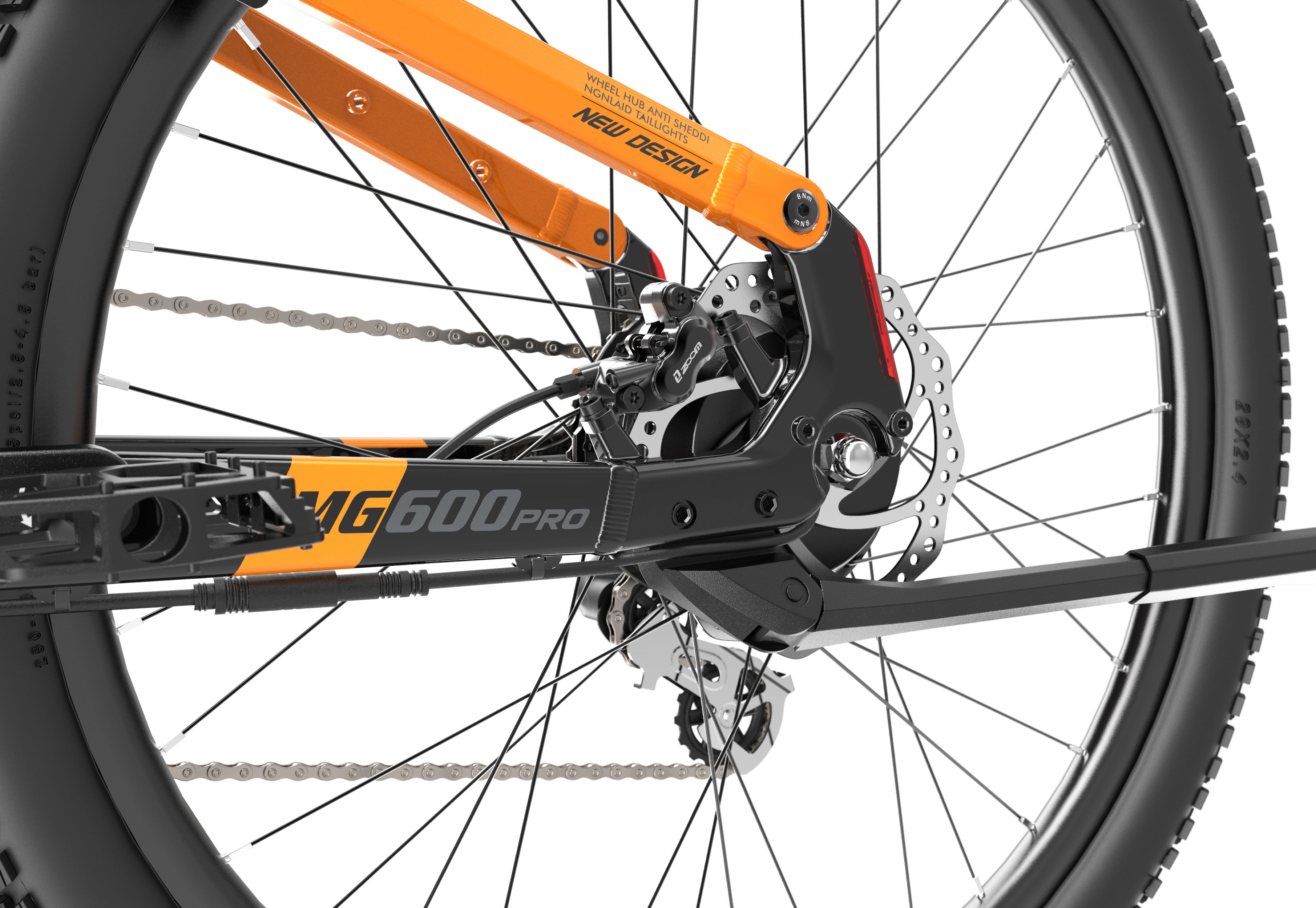Lankeleisi MG600 Pro 250W VTT électrique de trail 29
