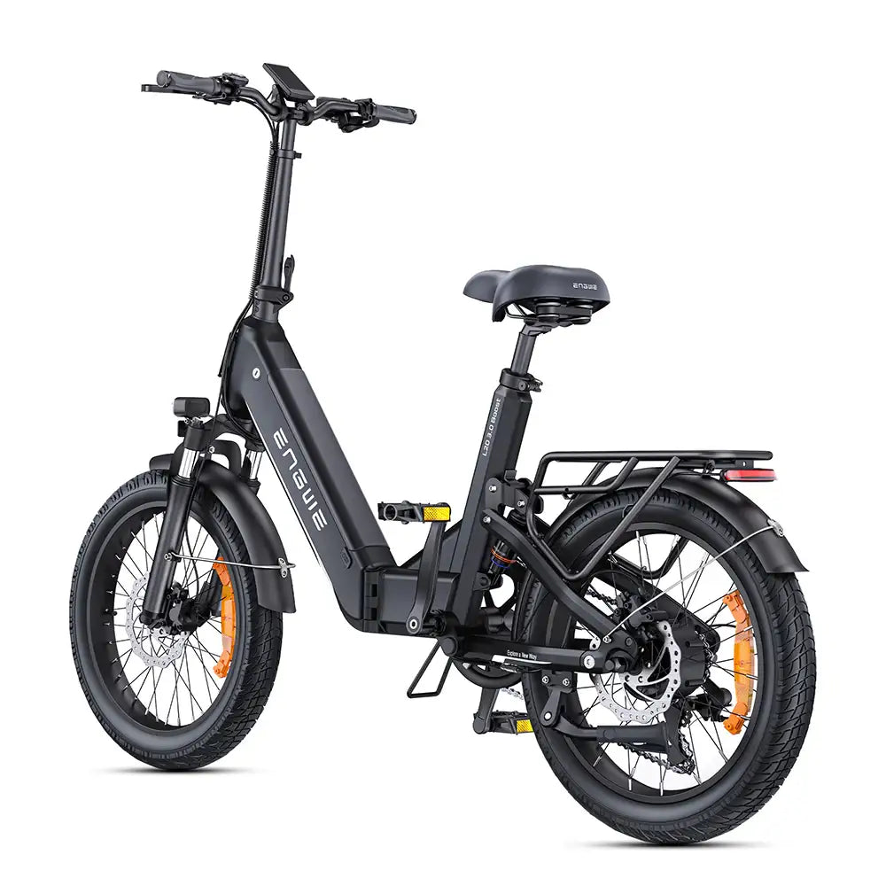 Engwe L20 3.0 BOOST Vélo Électrique Pliable 20" 648Wh VTT à Suspension Complète Support d'Applications