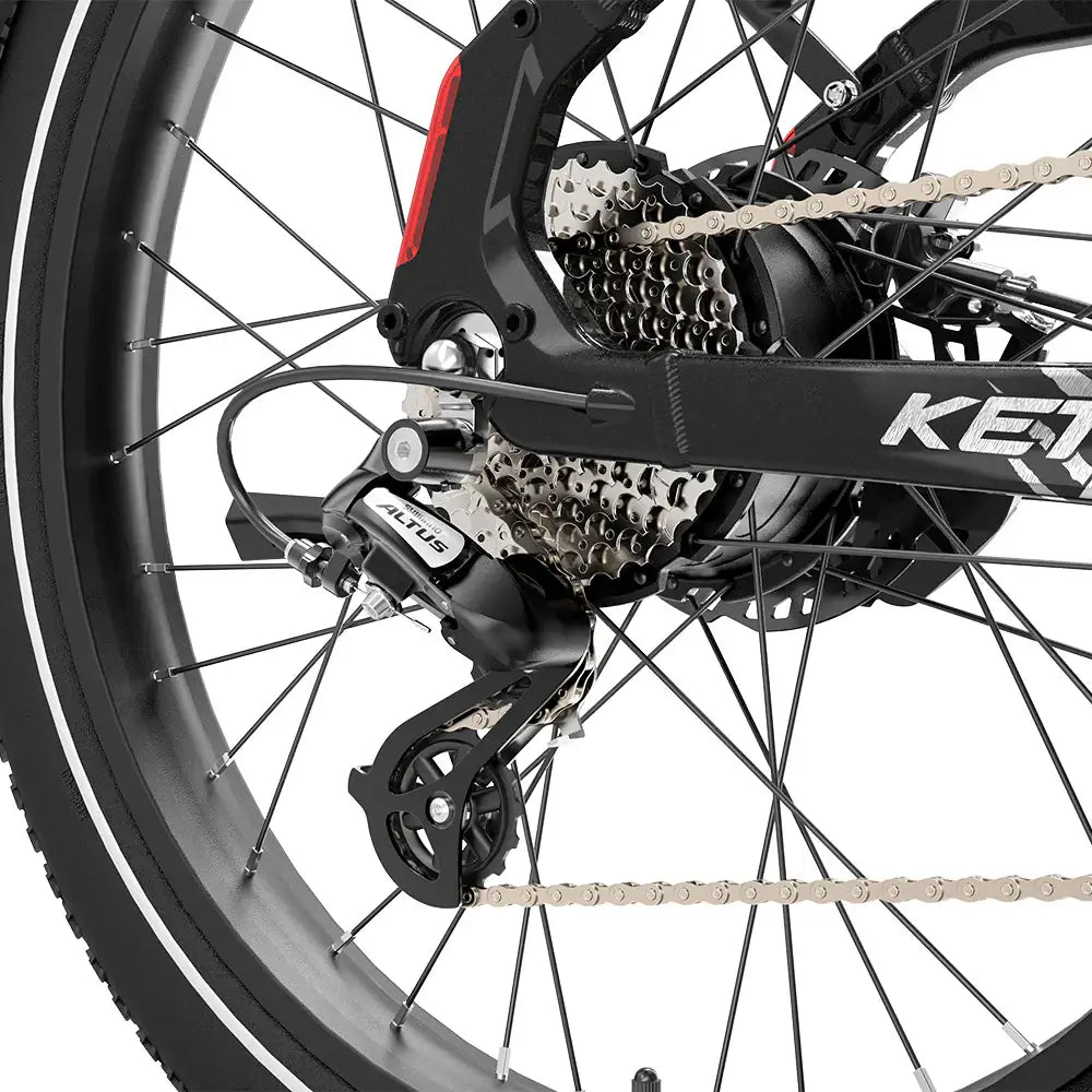 Lankeleisi KETT-8 Vélo Électrique Urbain 26" VTT Tout Terrain SUV avec Capteur de Couple Batterie 48V 20Ah 960Wh