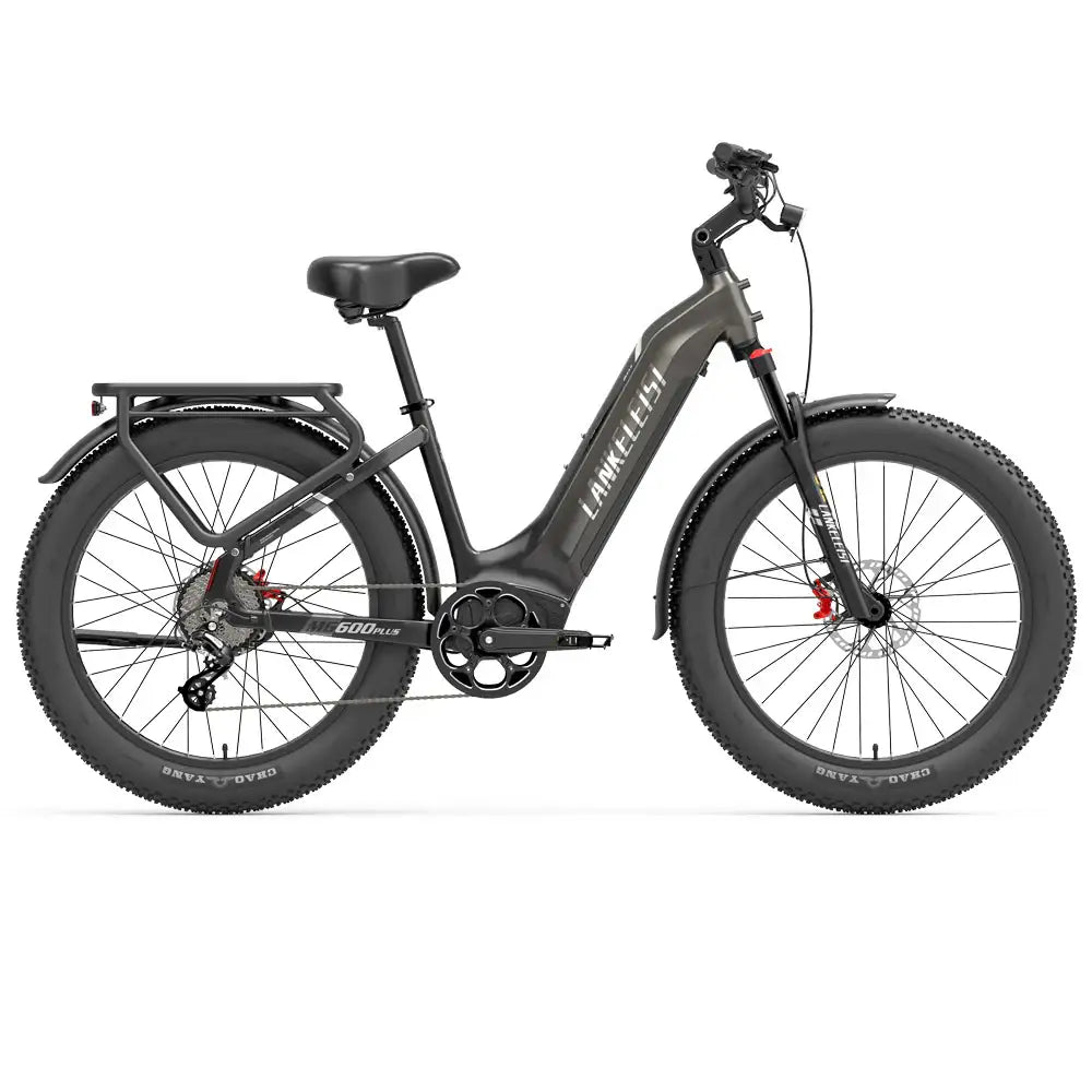 Lankeleisi MG600 Plus Version 2025 Vélo Tout Terrain SUV 26" Fat Bike 960Wh avec Capteur Commutable Batterie 48V 20Ah