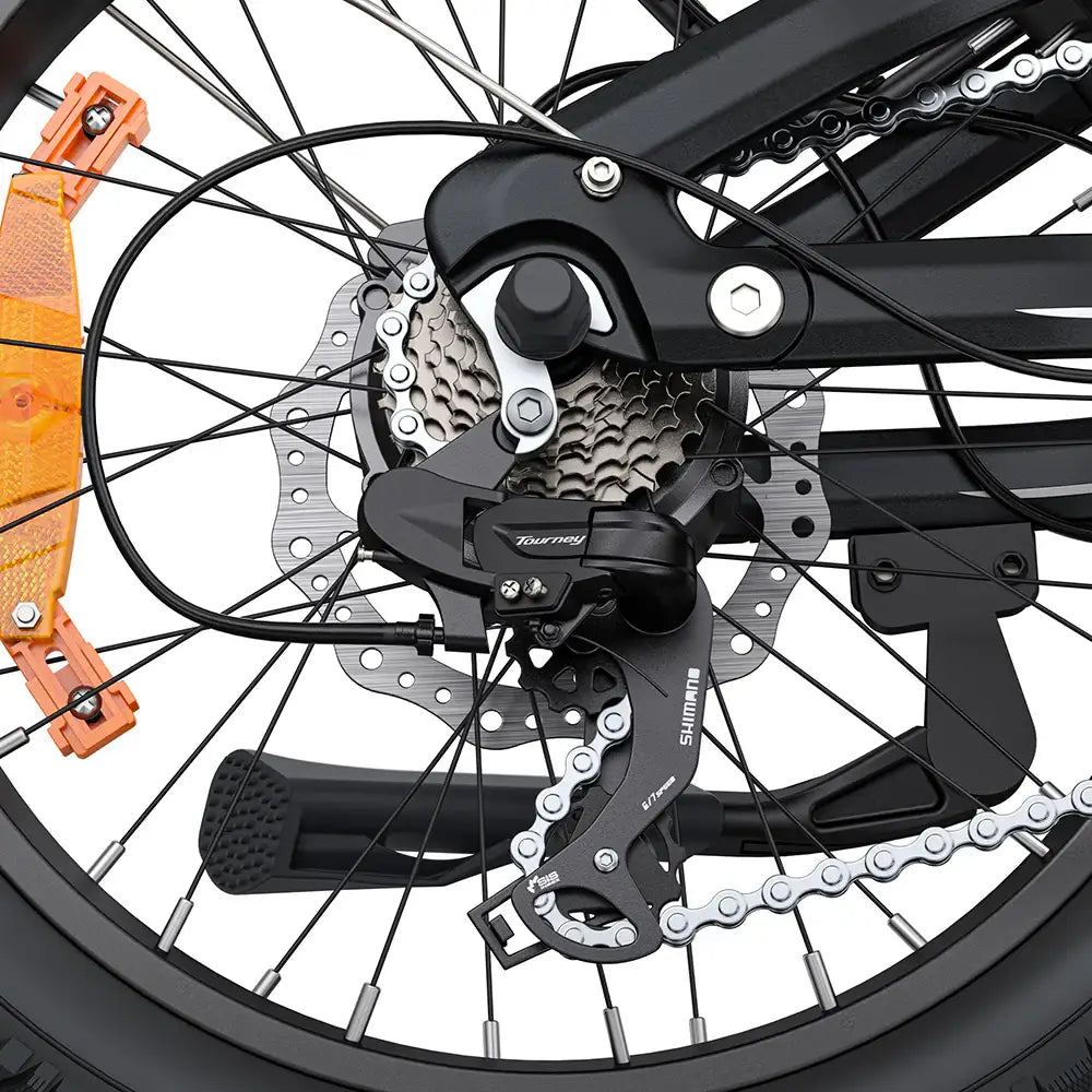 Engwe L20 3.0 BOOST Vélo Électrique Pliable 20" 648Wh VTT à Suspension Complète Support d'Applications