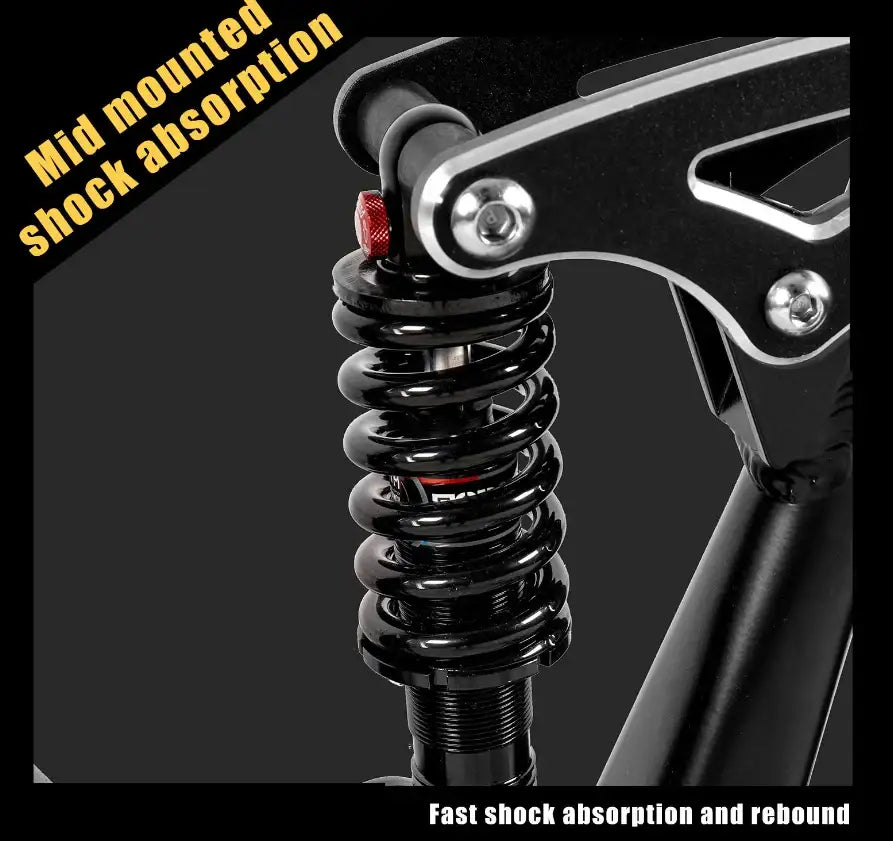 CMACEWHEEL AL26 MAX 500W*2 Moteur Double VTT Électrique 26