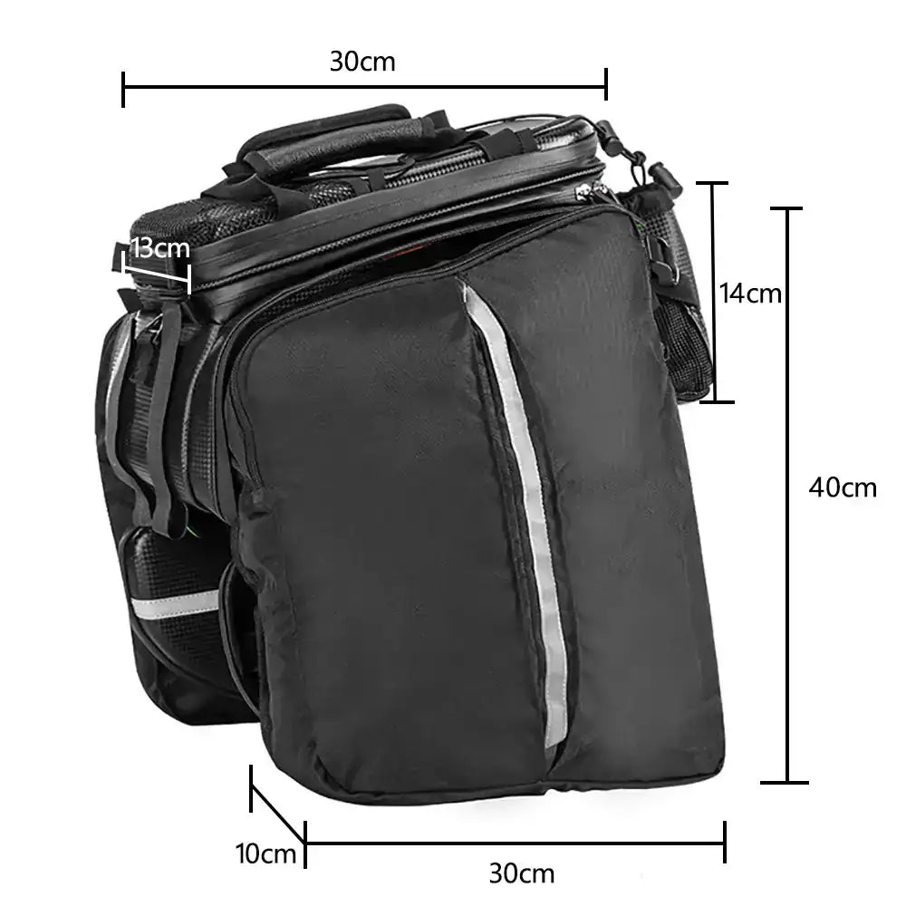 Vakole Waterproof Bike Rack Bag With Large Capacity(17-35L) - Buybestgear